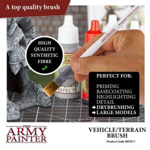 Army Painter Vehicle Scenery Brush