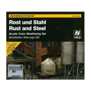 Rust and Steel Paint Set