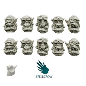 Orcs Storm Flying Squadron Heads (ver. 2)