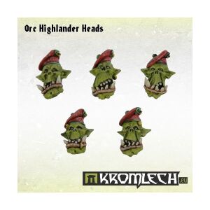 Orc Highlander Heads (10)