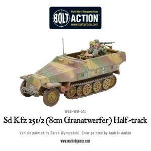 Sd. Kfz 251/2 Ausf D (8Cm Granatwefer) Half Track