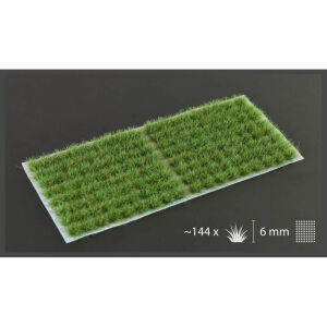 Strong Green 6mm Tufts (Small)