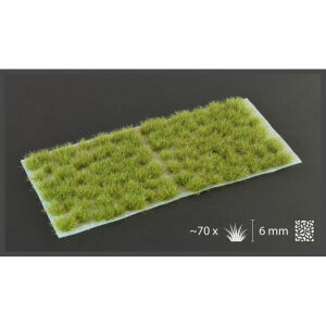 Dry Green 6mm Tufts (Wild)