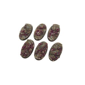 Dark Temple Bases, Oval 60mm (4)