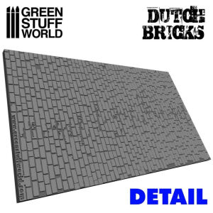 Rolling Pin - Dutch bricks