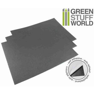 SELF-ADHESIVE metallic rubber sheets
