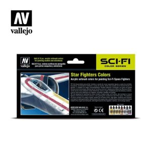 Model Air Set Star Fighters Colors (8) 