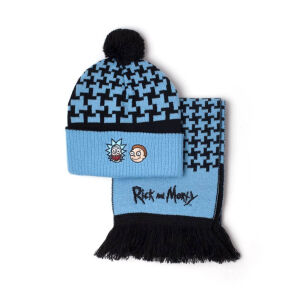 Rick and Morty - Beanie &amp; Scarf / Schal