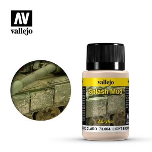 Vallejo Weathering Effects Splash Mud Light Brown
