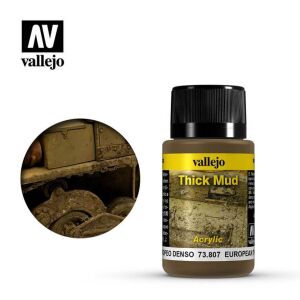 Vallejo Weathering Effects Thick Mud European