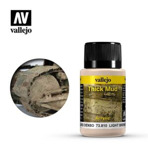 Vallejo Weathering Effects Thick Mud Light Brown