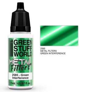 Metallfilters - Grüne Interferenz
