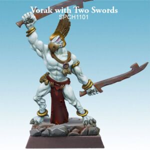 Vorak with Two Swords