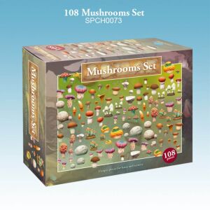108 Mushrooms Set