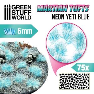 Gras Tuft Neon Yeti Blue