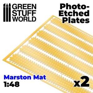 Messing / Etch Brass Sandblech MARSTON MATS 1/48