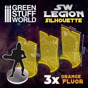 SW Legion Silhouette Token Orange
