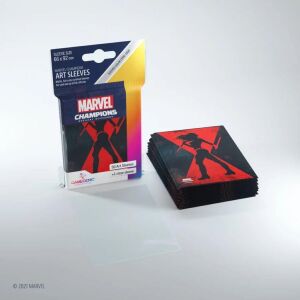 Marvel Champions Art Sleeves - Black Widow (50 Sleeves)