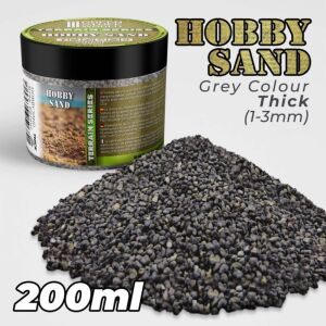 Grober Hobby-Sand - Dunkelgrau