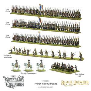 Epic Battles Waterloo - French Infantry Brigade 