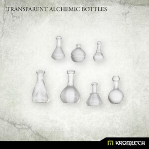 Transparent Alchemic Bottles (14)