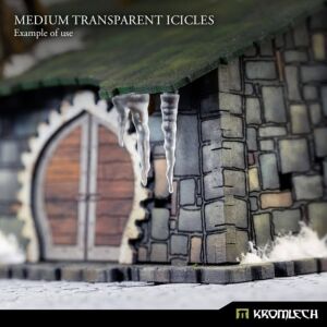 Medium Transparent Icicles (10)