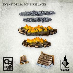 Frostgrave Terrain - Eventide Manor Fireplaces