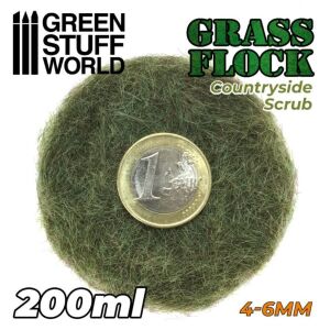 Elektrostatisches Gras 4-6mm - Countryside Scrub