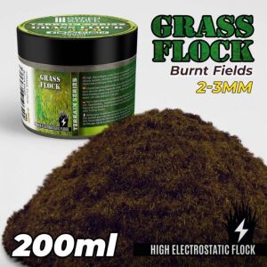 Elektrostatisches Gras 2-3mm - Burnt Fields