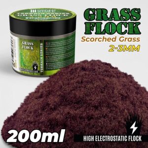 Elektrostatisches Gras 2-3mm - Scorched Brown