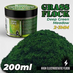 Elektrostatisches Gras 2-3mm - Deep Green Meadow