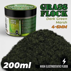 Elektrostatisches Gras 4-6mm - Dark Green Marsh
