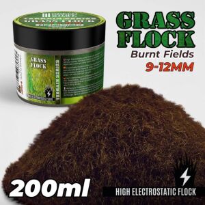 Elektrostatisches Gras 9-12mm - Burnt Fields