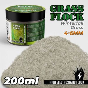 Elektrostatisches Gras 4-6mm - Winterfall Grass