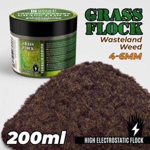 Elektrostatisches Gras 4-6mm - Wasteland Weed