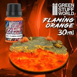 Splash Gel - Flammende Orange