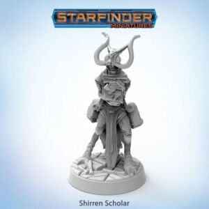 Starfinder Miniatures: Shirren Scholar