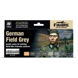 Vallejo Model Color: Set: German Field Grey