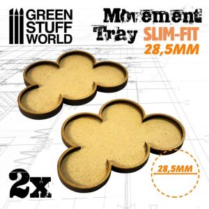 MDF Movement Trays 28,5mm x5 - SLIM-FIT