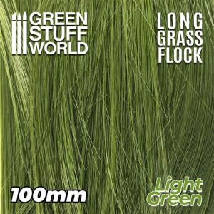Langes hell-grünes Gras 100mm
