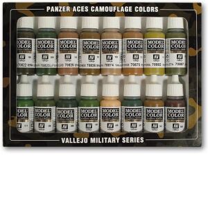 Model Color: Panzer Aces Set (16 Farben) (Camouflage for...