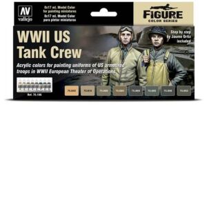 Model Color: WWII US Tank Crew - Figure Color Series