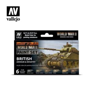 Model Color: Model Color: WWII British Armour & Infantry