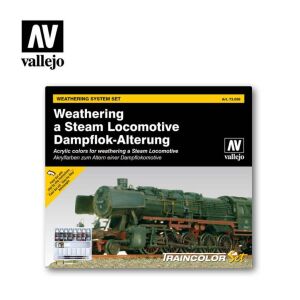 Model Color: Weathering a Steam Locomotive (9 Colours, 2...
