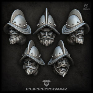 Conquista Troopers Heads