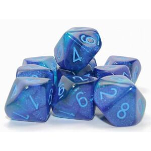 Gemini Polyhedral D10 Set All Blue