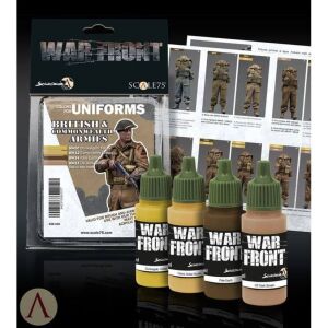Scale75 color set for British and Commonwealth army uniforms