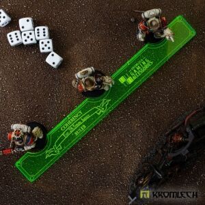 Coherency Ruler - 28,5mm Bases - Green