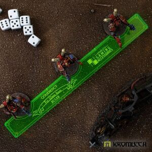 Coherency Ruler - 32mm Bases - Green