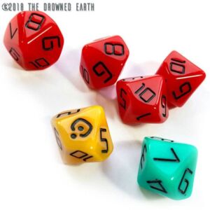 The Drowned Earth: Official Dice - engl.